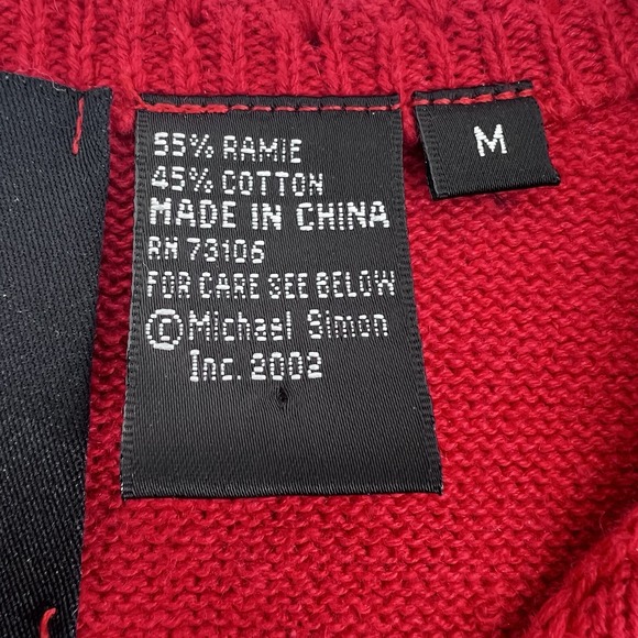 Vintage Michael Simon Events Cardigan Christmas Women's Gifts Presents Sequins - Picture 9 of 11